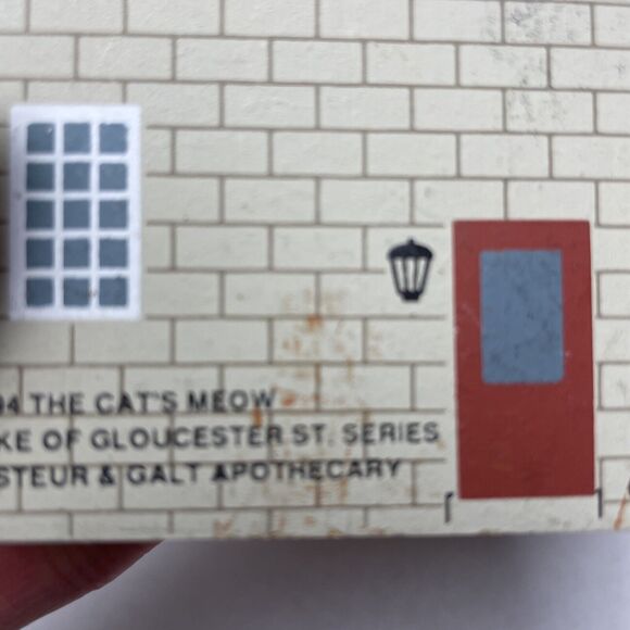 The Cats Meow Duke of Gloucester St Pasteur Galt Apothecary Faline Jones - Picture 4 of 12